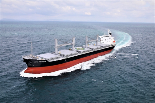 37,600載貨重量トン型ばら積み運搬船“NORD ABIDJAN”