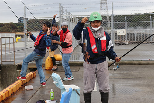 外国人実習生も参加