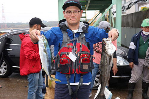 大物釣り上げ賞獲得！