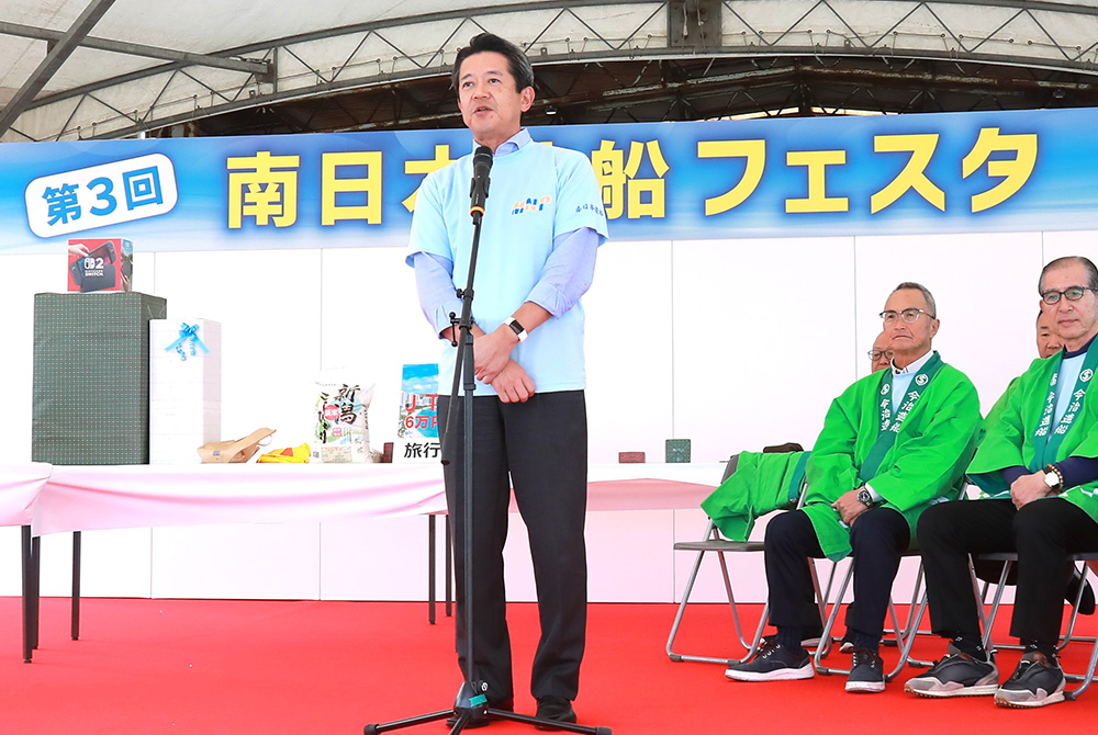 檜垣清志社長による挨拶