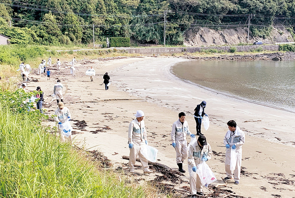 海岸清掃活動